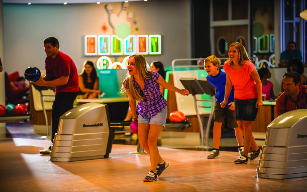 bowling alley near casino caribbean