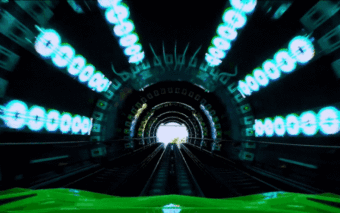 hulk roller coaster tunnel