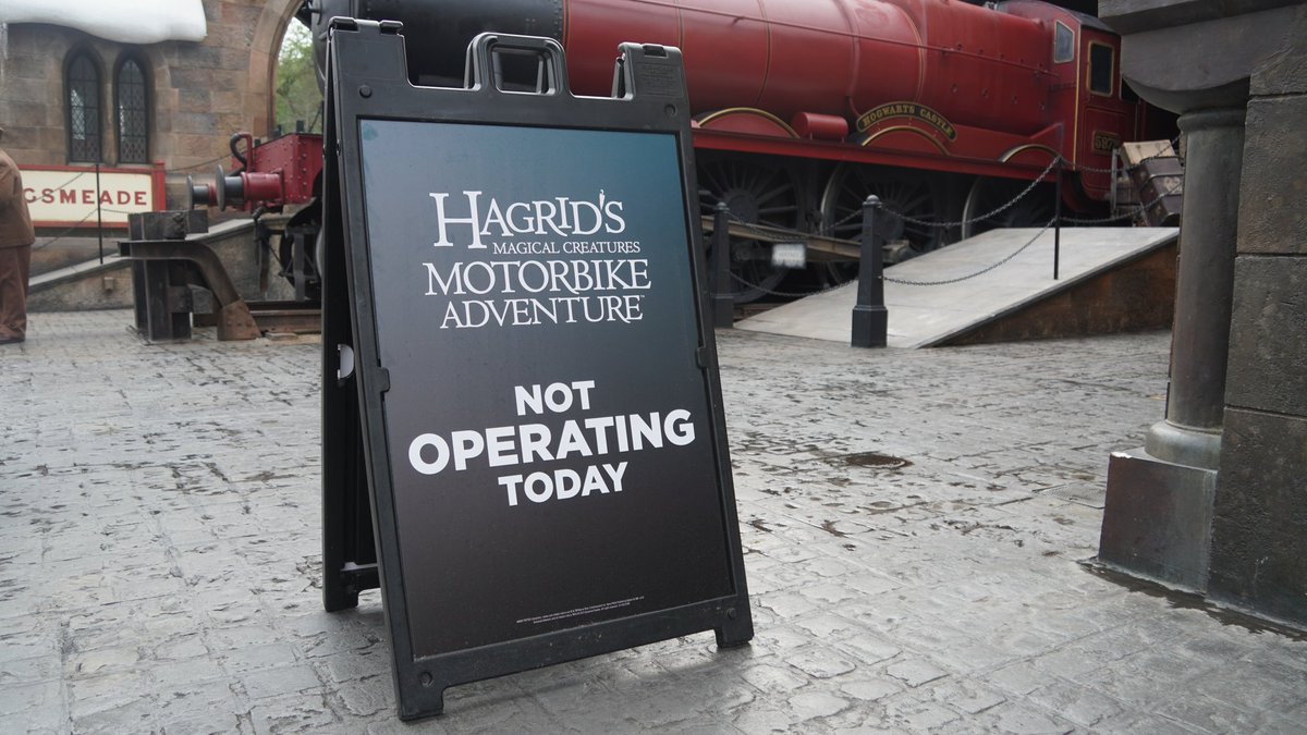 Hagrid's Motorbike Adventure Closed