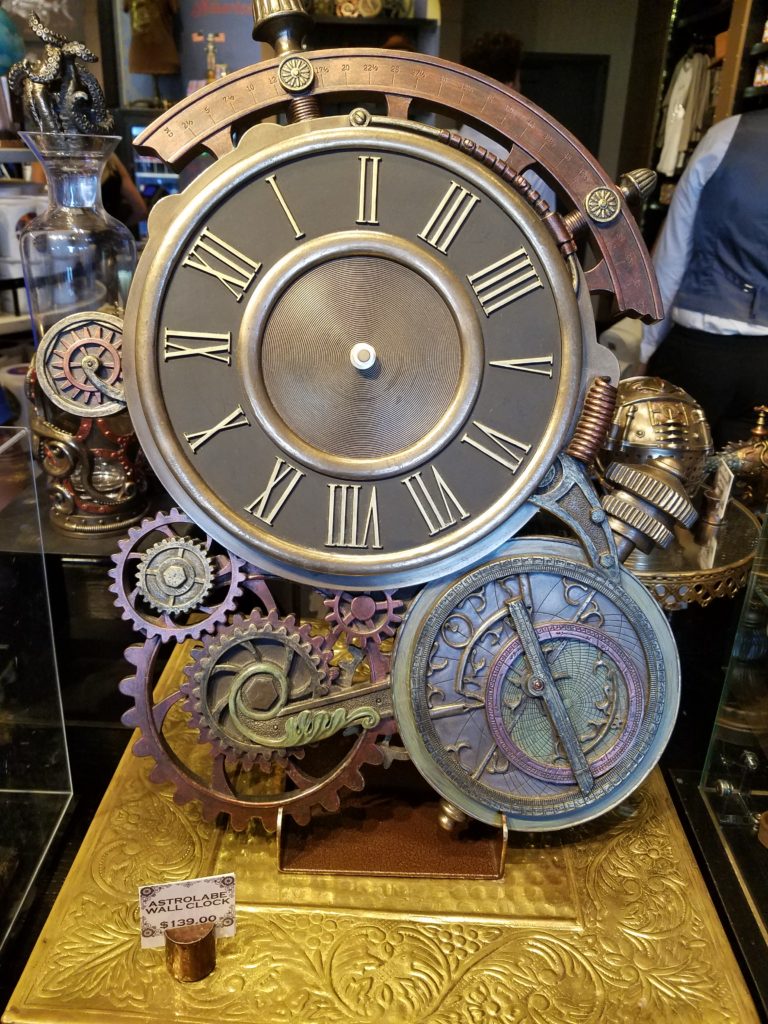 Steam punk clock