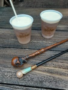 Butterbeer and wands