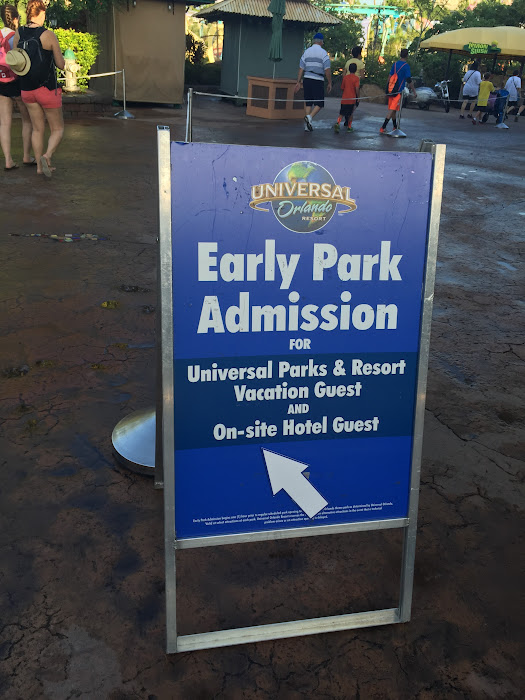 early park admission