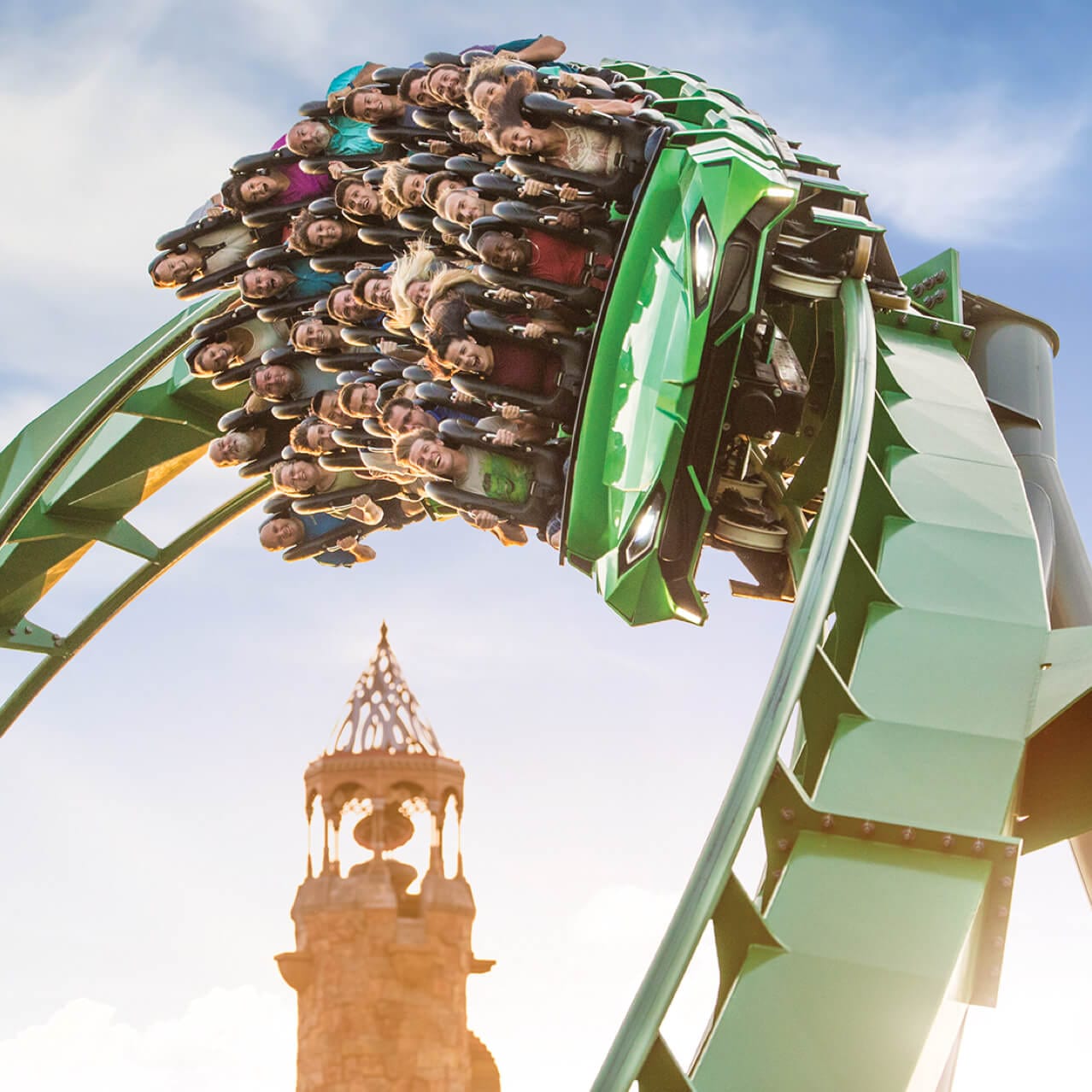 Hulk coaster