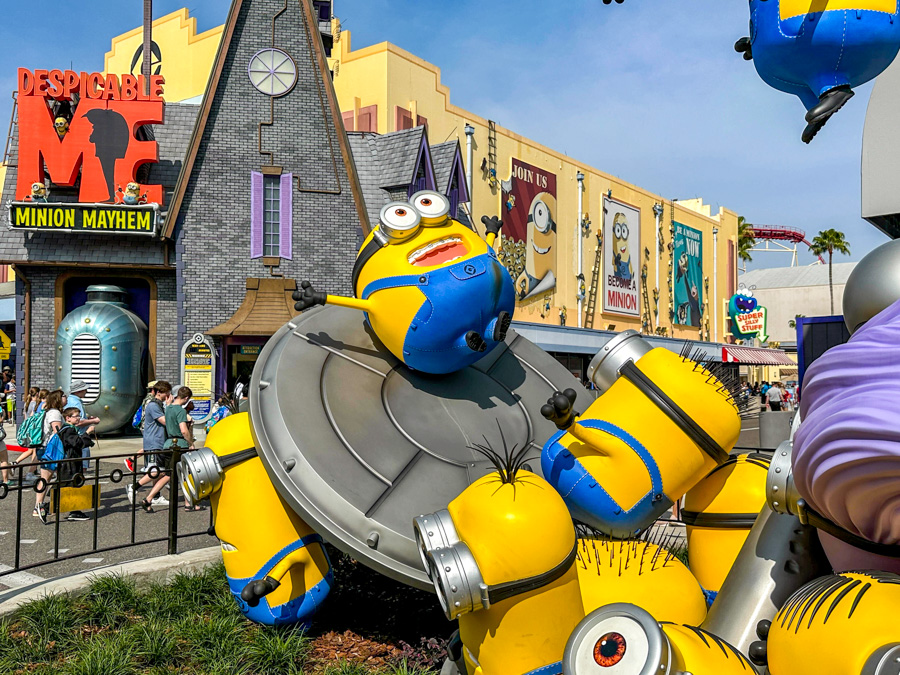 Minion Land Sign Universal Studios Florida Orlando Minions