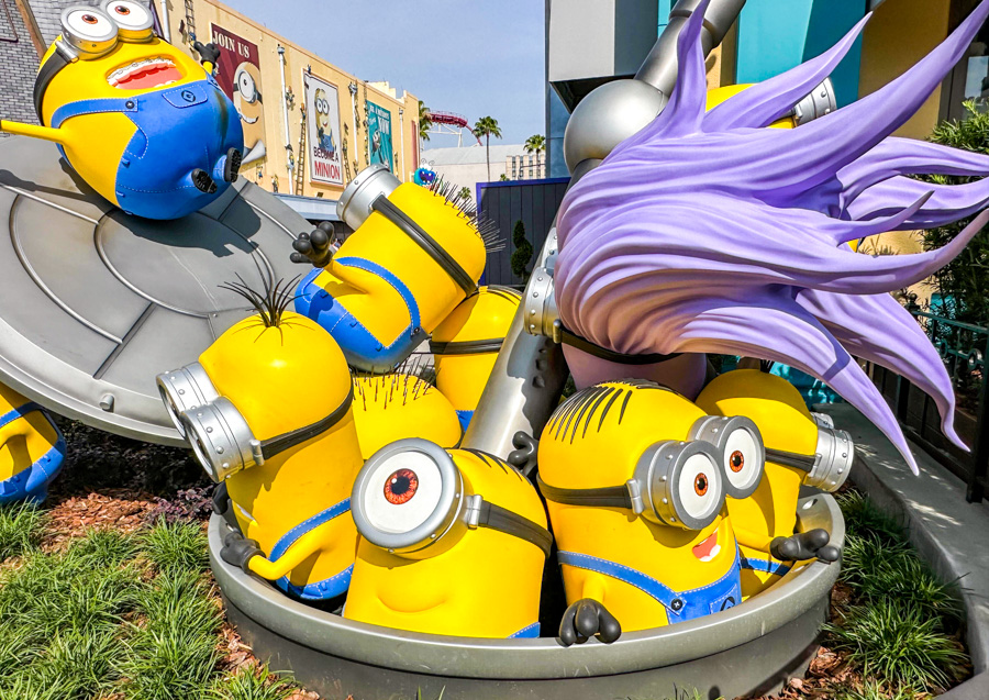 Minion Land Sign Universal Studios Florida Orlando Minions