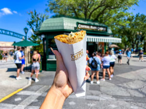 Street Corn Crepe Central Park Crepes Universal Studios Orlando
