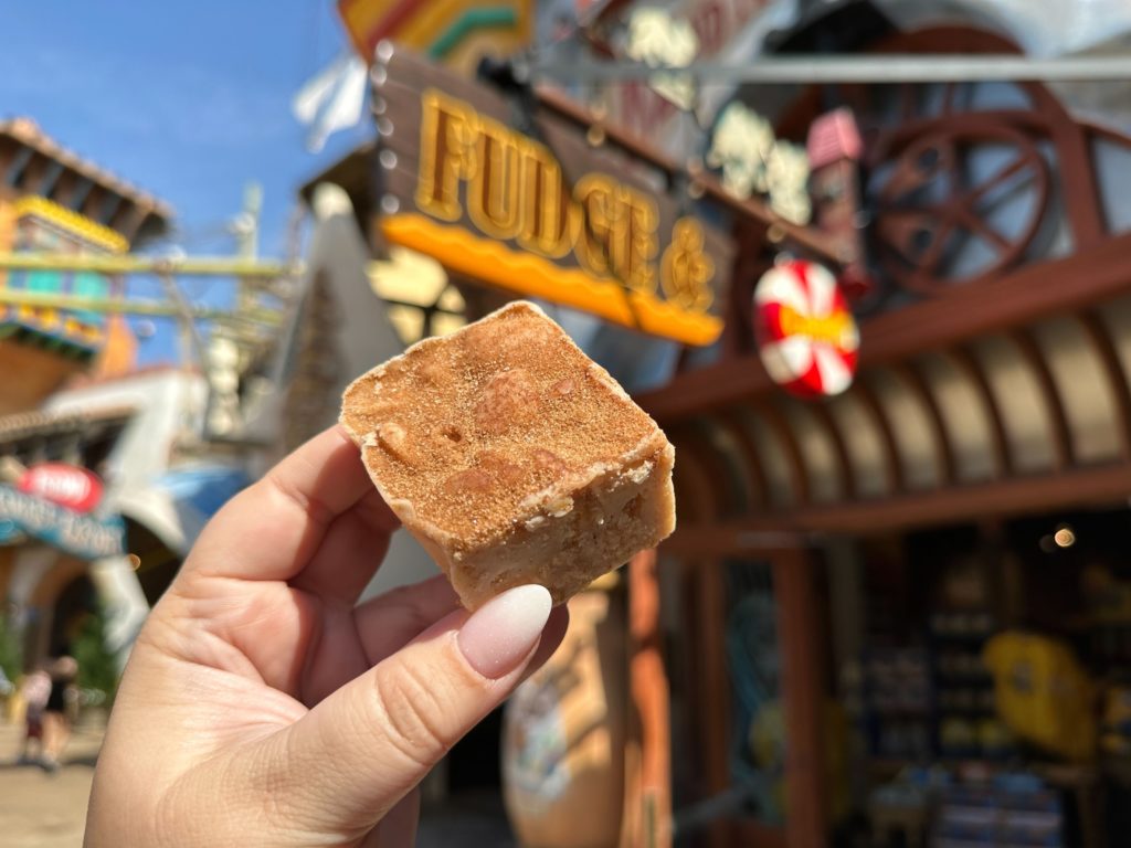 This New Universal Orlando Churro Fudge is a MustHave Treat