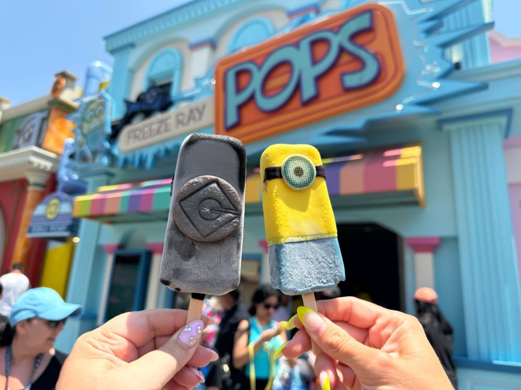 First Look: Minion and Gru Specialty Popsicles at Freeze Ray Pops ...