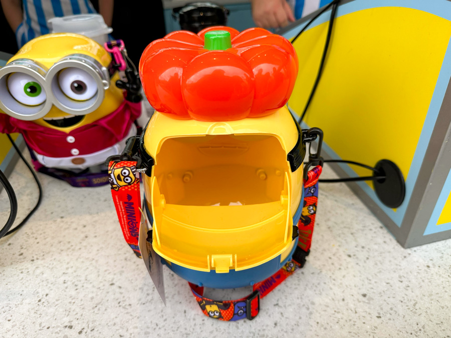 Bob Pumpkin Halloween Trick or Treat Popcorn Bucket Minions Universal Orlando Studios