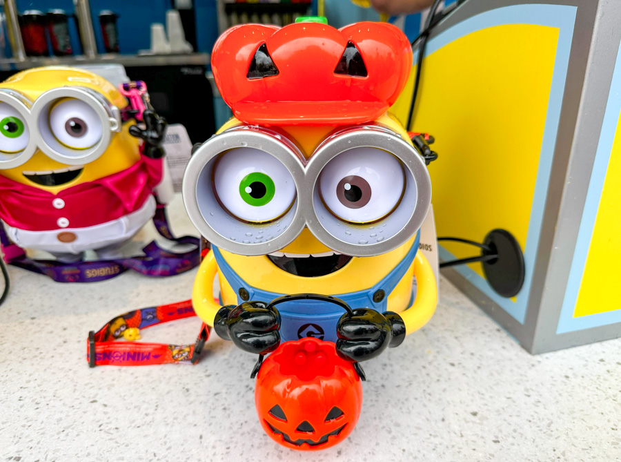 Bob Pumpkin Halloween Trick or Treat Popcorn Bucket Minions Universal Orlando Studios