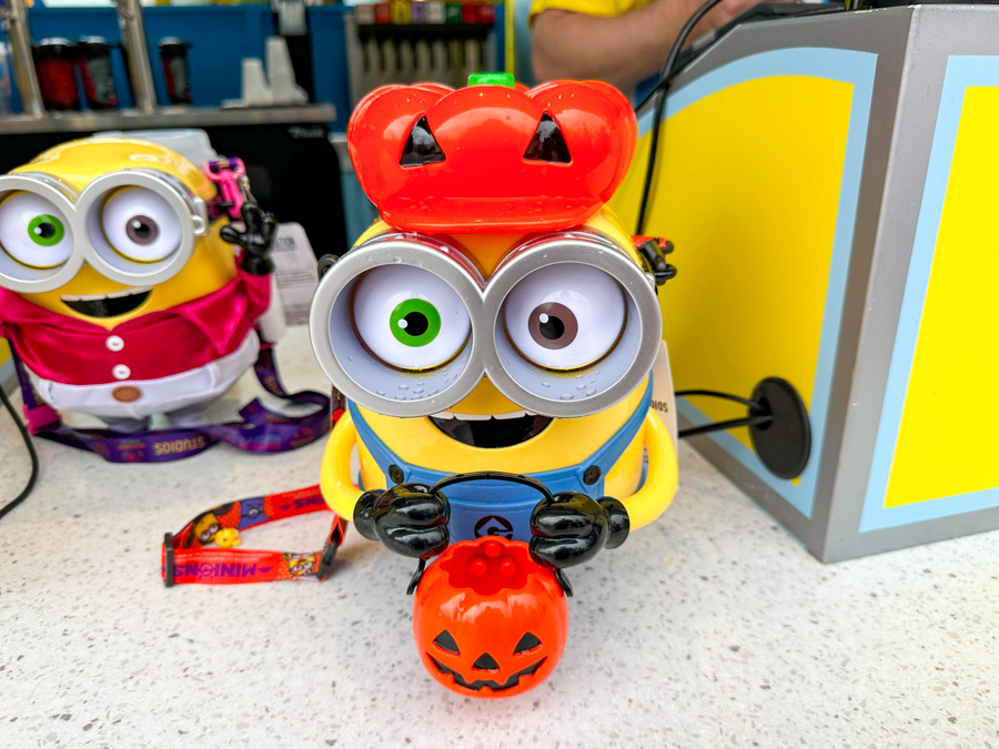 Bob Pumpkin Halloween Trick or Treat Popcorn Bucket Minions Universal Orlando Studios