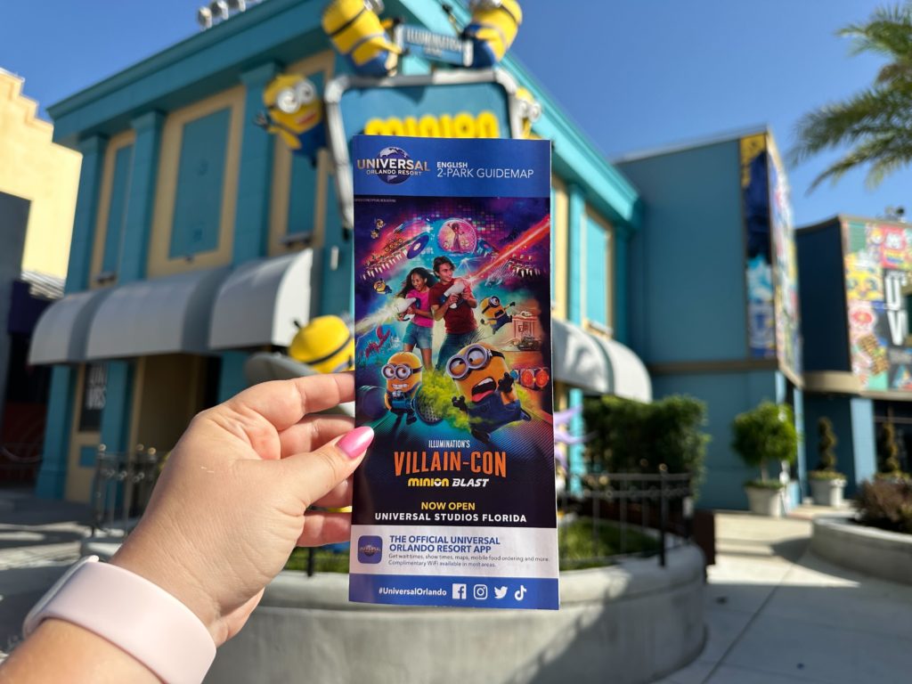 Photos: Universal Orlando Map Now Features Minion Land! - Universal ...