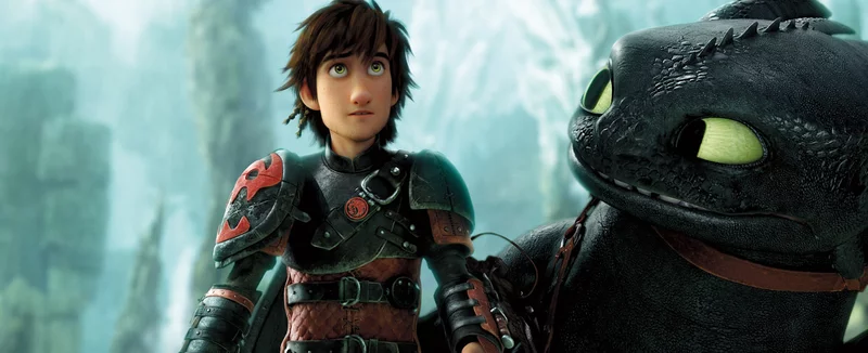 Hiccup and his loyal BFF, Tootless