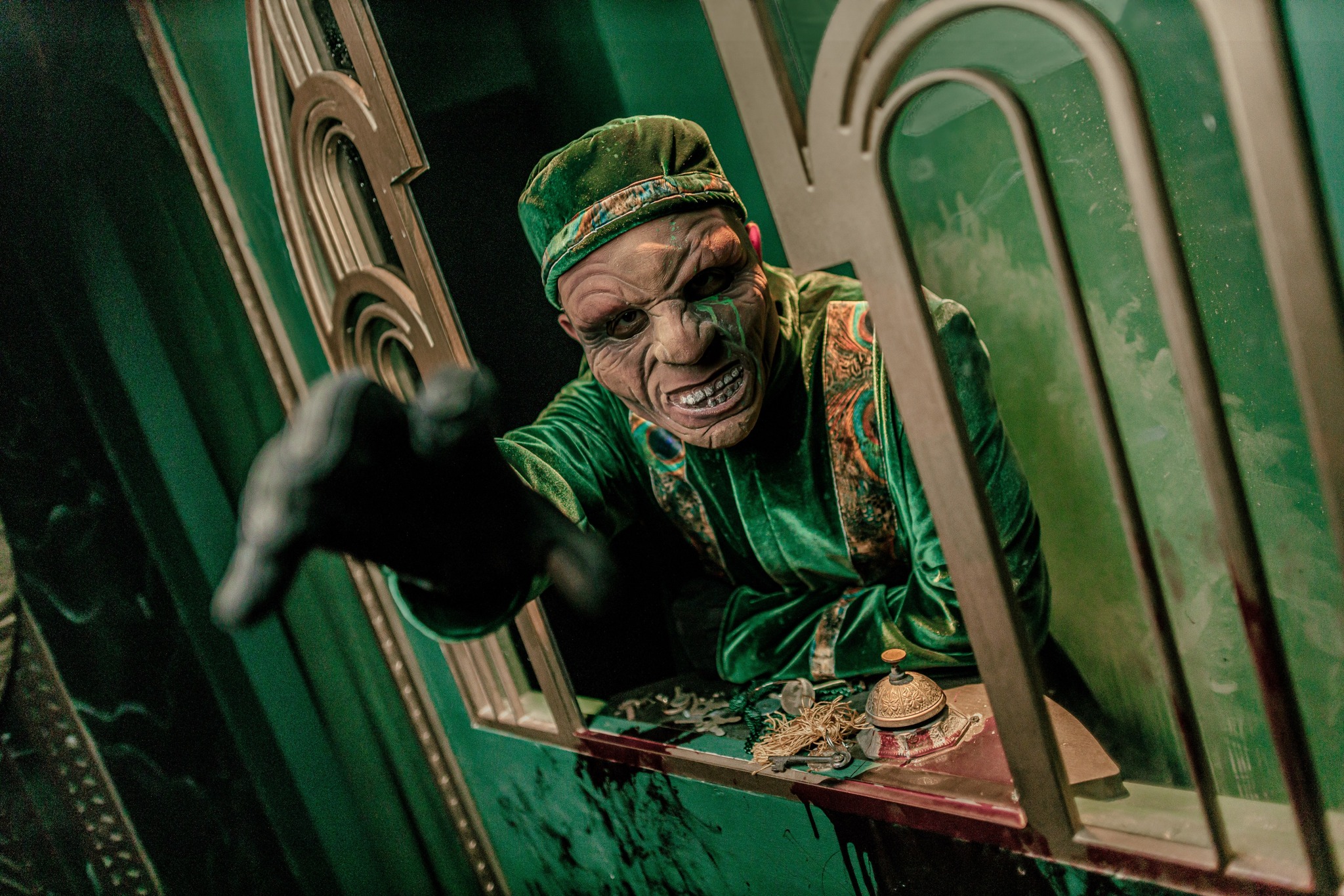 The angry bellhop at Knott's Scary Farm