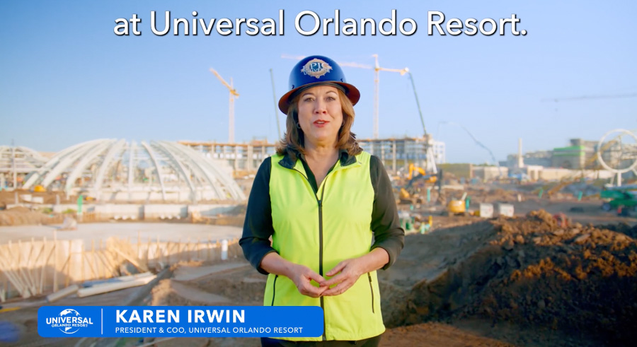 Universal Orlando Epic Universe Team Member Video Construction