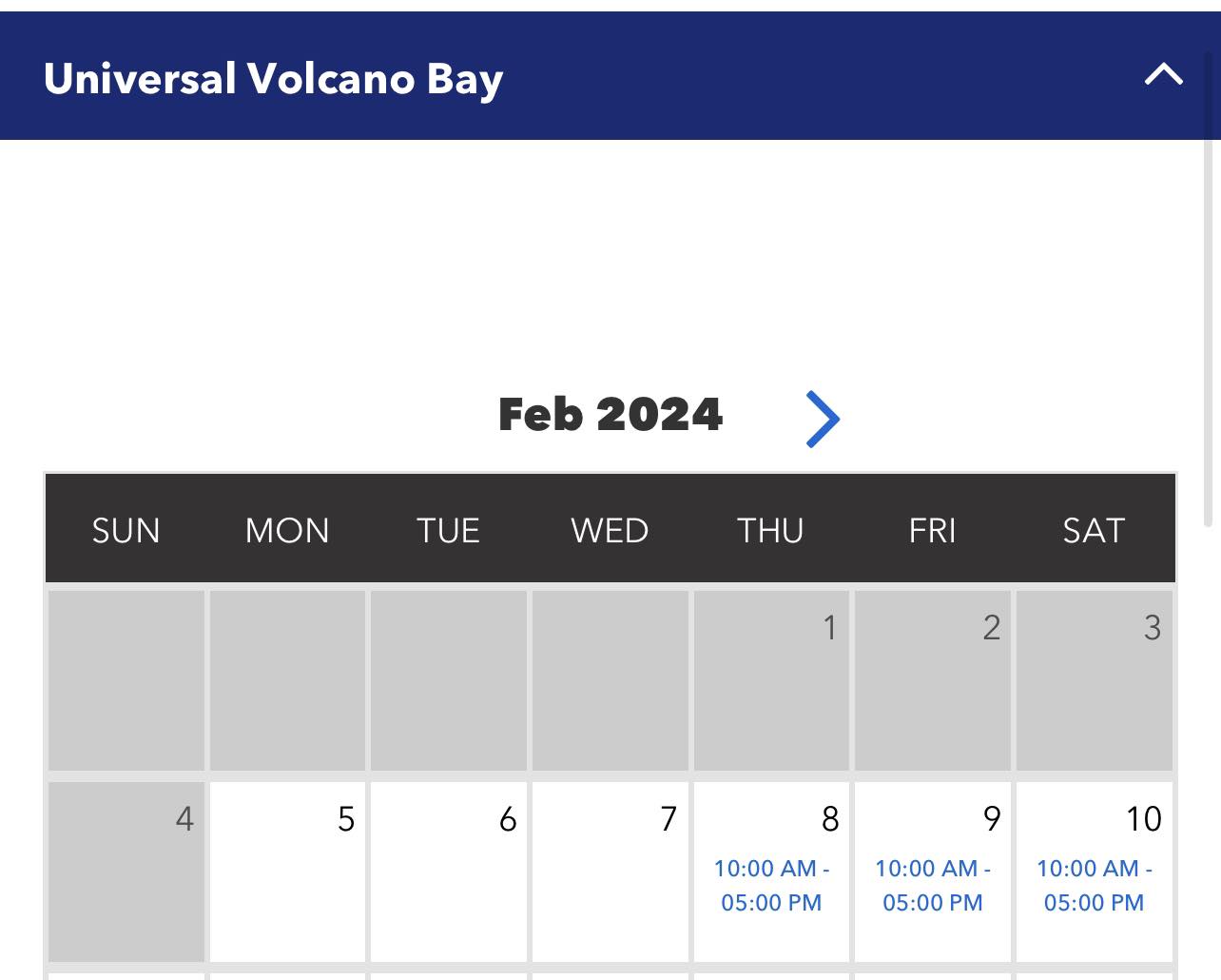 NEW: Volcano Bay Closed Through Wednesday, February 7, 2024 Due to