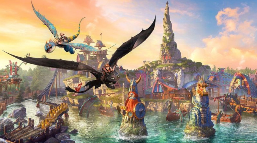 Universal Orlando Epic Universe How to Train Your Dragon Isle of Berk
