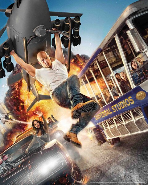 Vin Diesel vs. a plane in Fast & Furious